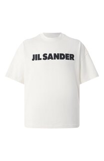 Хлопковая футболка Jil Sander