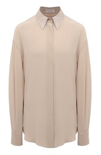 Шелковая блузка Brunello Cucinelli
