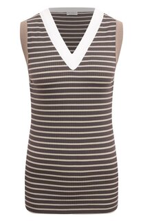 Хлопковый топ Brunello Cucinelli