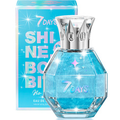 Туалетная вода 7DAYS Духи сладкие легкие цитрусовые с шиммером SHINE, BOMBITA! NO RULES 50.0