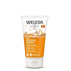 Гель для душа WELEDA Детский шампунь и гель 2 в 1 фруктовый апельсин Kids Fruity Orange 150.0