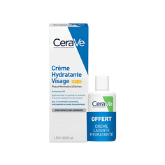 Набор средств для лица CERAVE Увлажняющий набор для нормальной и сухой кожи