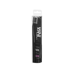 Набор средств для ухода за полостью рта CURAPROX Зубная щетка "Black Is White" ultra soft черная и миниверсия зубной пасты «Black Is White» 10