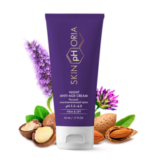 Крем для лица SKINPHORIA Ночной омолаживающий крем Night Anti-age cream 50.0