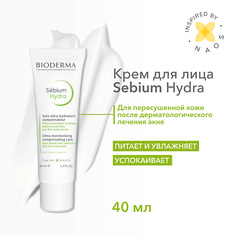 Крем для лица BIODERMA Крем увлажняющий для пересушенной и обезвоженной кожи с воспалениями Sebium Hydra 40.0