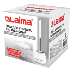 LAIMA Ершик для унитаза силиконовый STANDART TYPE Лайма