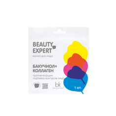 BELKOSMEX Маска для лица бакучиол + коллаген BEAUTY EXPERT 23.0
