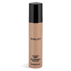 Крем-автозагар для лица и тела INGLOT Крем с эффектом загара AMC Face and body bronzing с мерцанием 100.0