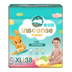 Подгузники-трусики INSEENSE Трусики-подгузники Classic V5S размер XL 12-17 кг 38.0