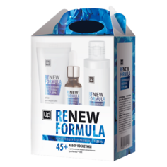 Набор средств для лица ЦАРСТВО АРОМАТОВ Подарочный набор косметики «Renew Formula 45+»