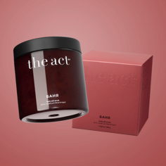 Скраб для тела THE ACT Скраб-соль для тела бани и сауны "Ягоды" 500.0