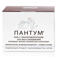 Гель для тела ПАНТОПРОЕКТ ПАНТУМ, Гель с пантогематогеном SOS-восстановление 81.0