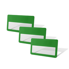 Бейдж FLEXPOCKET Набор бейджей с окном, на магните