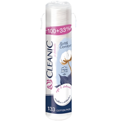 CLEANIC Soft&Comfort Ватные диски гигиенические 100.0