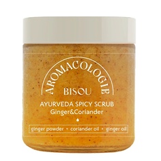 Скраб для тела BISOU Аюрведа пряный скраб для тела Имбирь и кориандр 250.0