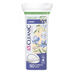 Ватные диски CLEANIC Naturals Linen Гигиенические ватные диски 90.0