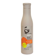 Бальзам для волос GREENINI Бальзам-бустер для волос Orange&Jojoba Объем и баланс 250