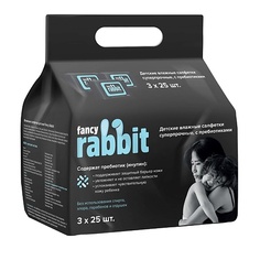 Салфетки для тела FANCY RABBIT Влажные салфетки детские, блок