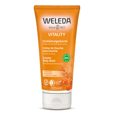 Крем для душа WELEDA Восстанавливающий крем-гель для душа Vitality Sea Buckthorn с облепихой 200.0