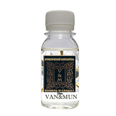 Аромадиффузор VAN&MUN Ароматический наполнитель для диффузора Ваниль и Сандал 50.0