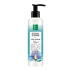 Крем для ухода за волосами ЧИСТАЯ ЛИНИЯ PURE LINE Крем-флюид для волос 10 в 1 Botanic Flower 160