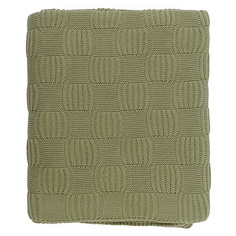 TKANO Плед из хлопка рельефной вязки Essential