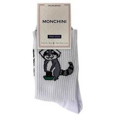 MONCHINI Носки женские с енотом