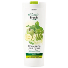 Гель для душа ВИТЭКС Крем-гель для душа Фейхоа и Мята EXOTIC FRESH 500.0 Viteks