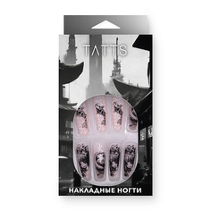 TATTS Накладные ногти (24 типсы + клеевые стикеры + пилочка)