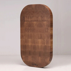 Доска разделочная DADS MATERIAL DAD`S MATERIAL Разделочная торцевая доска скругленная