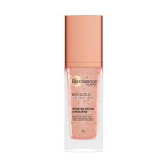 BIO ESSENCE Сыворотка для лица для увлажнения кожи с золотом и розовой водой 30.0