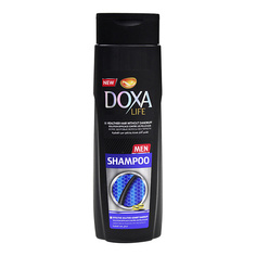 Шампунь для волос DOXA Шампунь LIFE FOR MEN черный, освежающий уход, против перхоти,600 мл 600