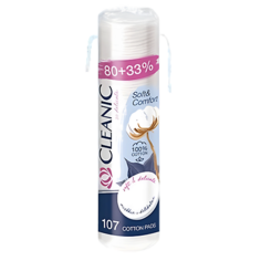 Ватные диски CLEANIC Soft&Comfort Гигиенические ватные диски 107.0