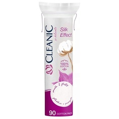 Ватные диски CLEANIC Silk Effect Гигиенические ватные диски 90.0
