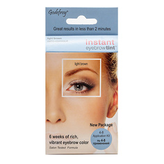 GODEFROY Краска для бровей в капсулах Eyebrow Tint