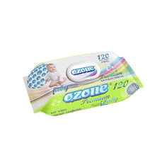 Салфетки для тела OZONE Салфетки влажные с экстрактом алоэ вера Premium 120.0