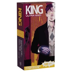 KING Презервативы ультратонкие ULTRA EGO 12.0