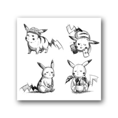 Тату TATTS Переводная тату 10*10см (для взрослых и детей)