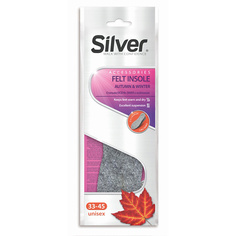 Стельки для ног SILVER Стельки Осень-Зима с Войлоком