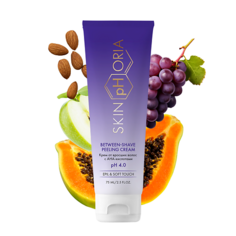 Крем после бритья SKINPHORIA Крем от вросших волос с АНА-кислотами Between-shave Peeling Cream 75.0