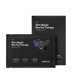 Маска для лица CELIMAX Маска тканевая для лица Skin Repair Bee Tox Therapy Mask 25.0