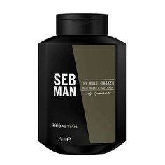 Шампунь для волос SEBASTIAN PROFESSIONAL Шампунь уход за волосами, бородой и телом SEBMAN THE MULTITASKER 3 в 1 250.0