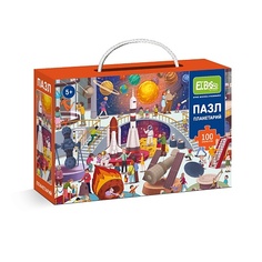 Настольная игра ELBASCO Пазлы для детей Ночь в музее. Планетарий 100 элементов 1.0 Elbasco