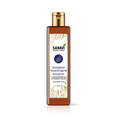 Шампунь для волос SANAVI Шампунь чайное дерево и аргановое масло (Tea Tree Argan Shampoo) 200.0