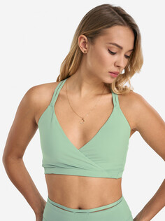 Спортивный топ бра Sensana SelfSecret, Зеленый
