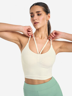 Спортивный топ бра Sensana SelfSecret, Бежевый