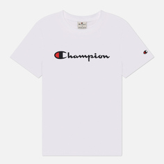 Женская футболка Champion Big Logo Crew Neck