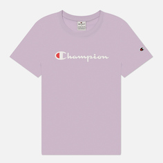 Женская футболка Champion Big Logo Crew Neck