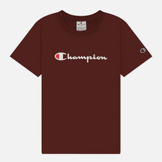 Женская футболка Champion Big Logo Crew Neck