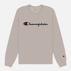 Мужская толстовка Champion Big Logo Fleece Crew Neck